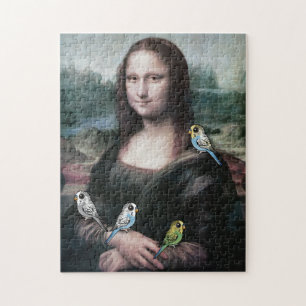Mona Lisa u. Budgies Puzzle