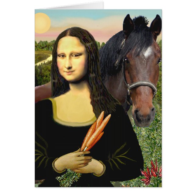 Mona Lisa und ihr Quarter Horse (Vorne)