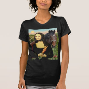 Mona Lisa und ihr Viertelpferd T-Shirt