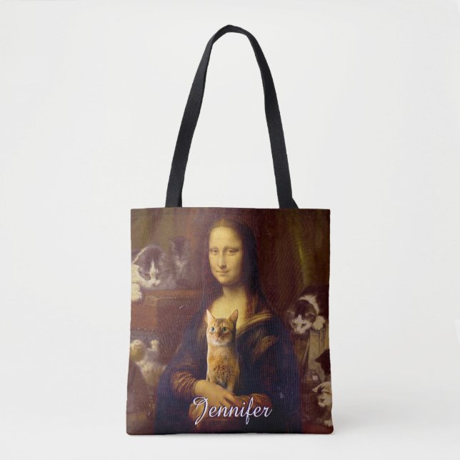 Mona Lisa und ihre Katze (Vorderseite)