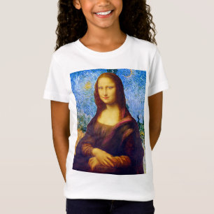 Mona Lisa und Van Gogh T-Shirt