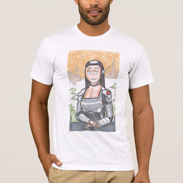 Mona Lisa v2 T-Shirt (Vorderseite)