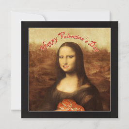 Mona Lisa Valentinstag Einladung