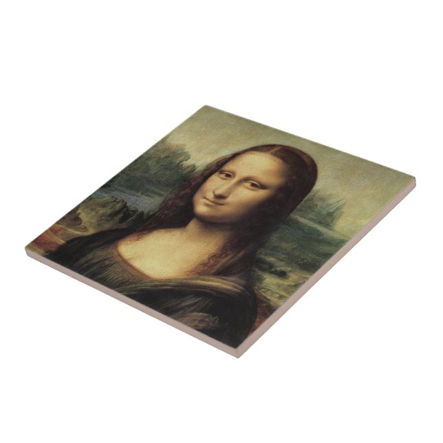 Mona Lisa von da Vinci Fliese (Seite)