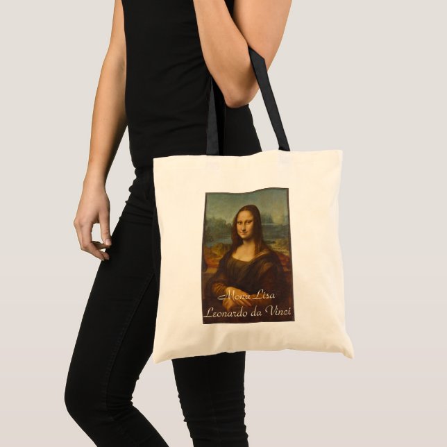 Mona Lisa von Leonardo da Vinci, Kunst der Renaiss Tragetasche (Vorderseite (Produkt))