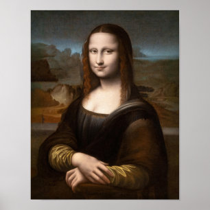 Mona Lisa von Leonardo Da Vinci Poster