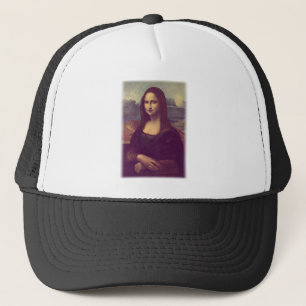 MONA LISA von Leonardo Da Vinci Truckerkappe