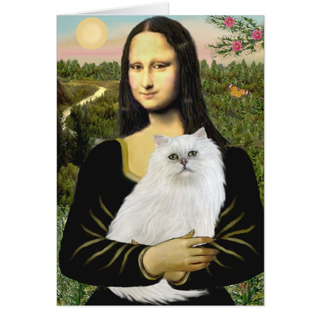 Mona Lisa - Weiße persische Katze 13 (Vorne)