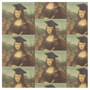 Mona Lisas Abschluss Day Stoff