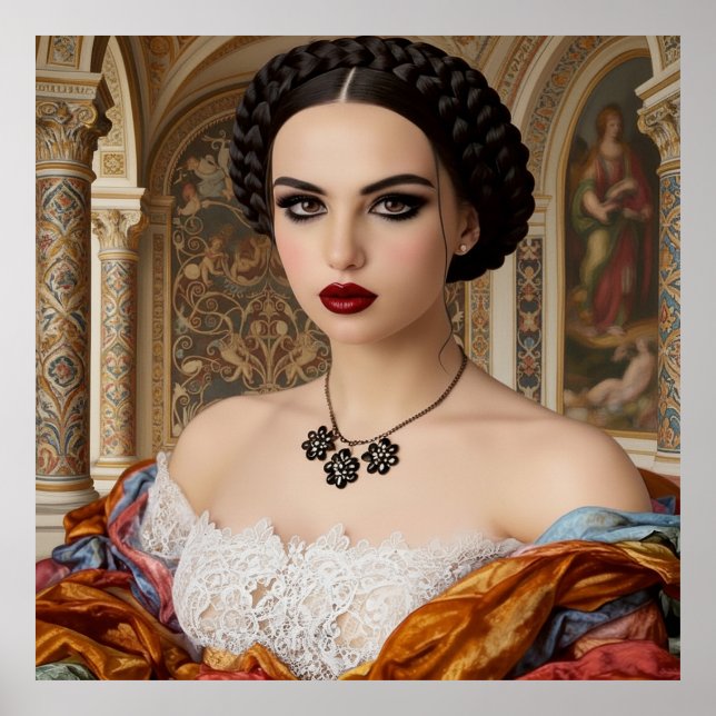 Mona Lisa's sister Poster (Vorne)