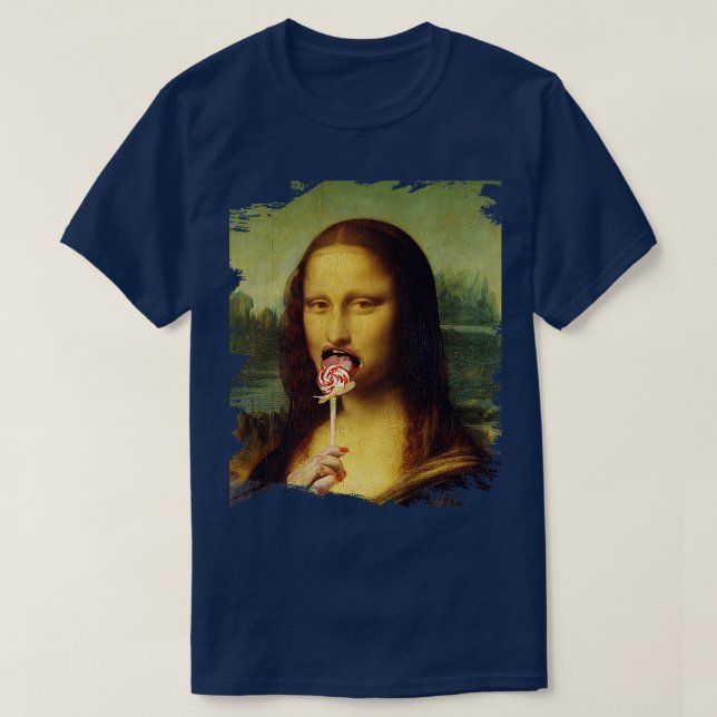 Mona Lollipop Lisa T-Shirt (Design vorne)