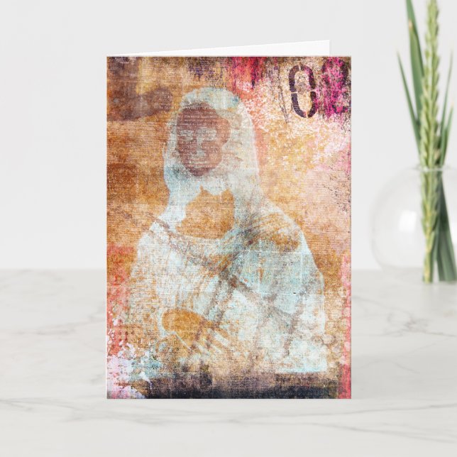 Mona, mach bald gut karte (Vorderseite)