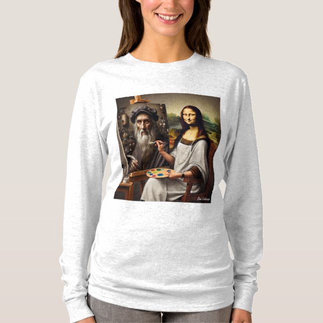Mona Macht Da Vinci T - Shirt (Vorderseite)