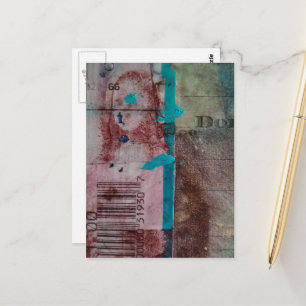 Mona Mixed Media Postkarte