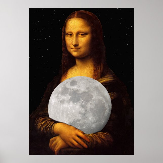 Mona Moona Lisa Poster (Vorne)