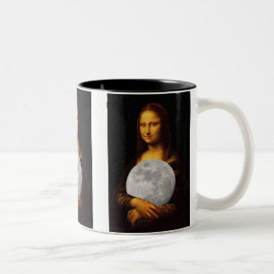 Mona Moona Lisa Zweifarbige Tasse