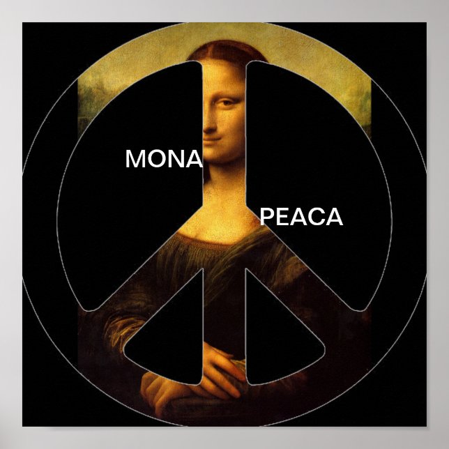 MONA PEACA POSTER (Vorne)