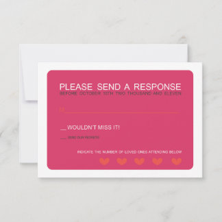Mona RSVP Karte