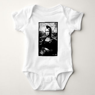Mona-Säuglings-Strampler-Weiß Baby Strampler