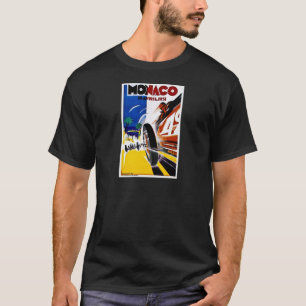 Monaco 1931 Grandprix - Vintages Rennen-Plakat T-Shirt