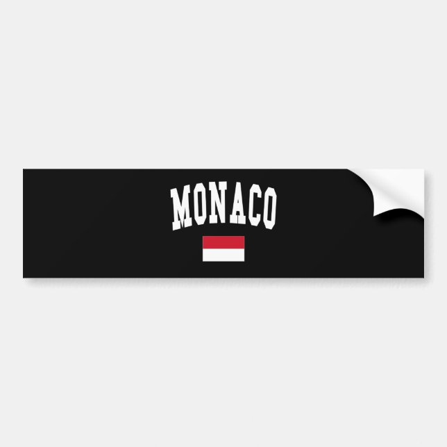 MONACO AUTOAUFKLEBER (Vorne)
