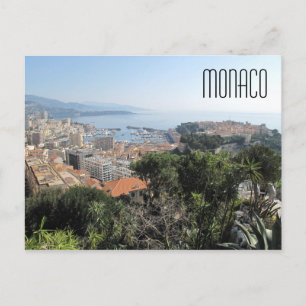 Monaco Bay Postcard Postkarte