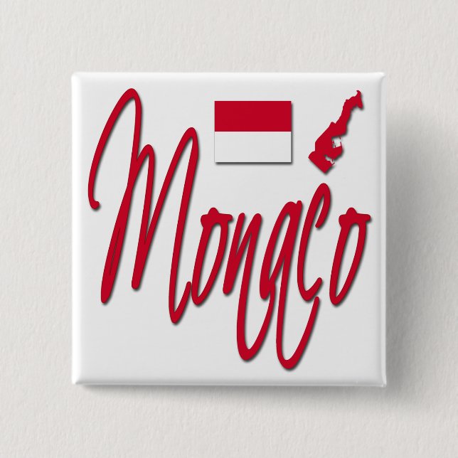 Monaco Button (Vorderseite)