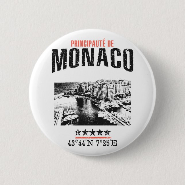 Monaco Button (Vorderseite)