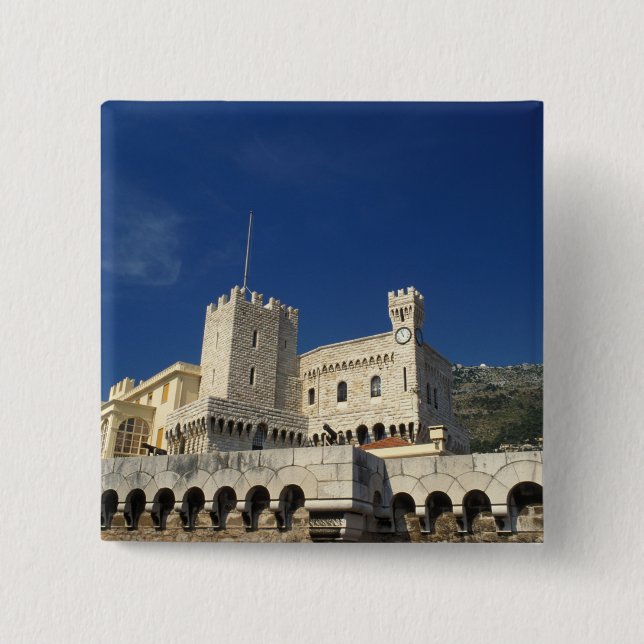 Monaco, Côte d'Azur, Fürstenpalast. Button (Vorderseite)