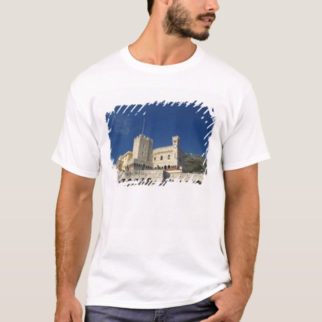 Monaco, Cote d'Azur, Prinzpalast. T-Shirt (Vorderseite)