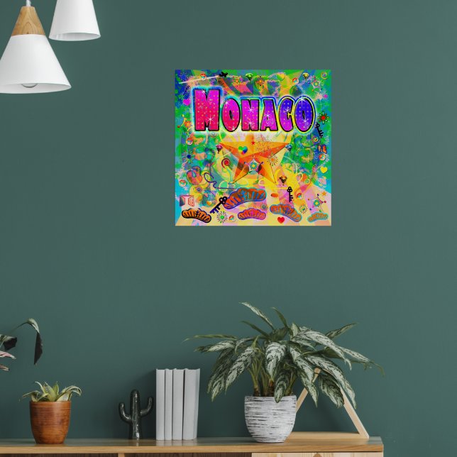 Monaco Epoch Hour Poster (Wohnzimmer 1)