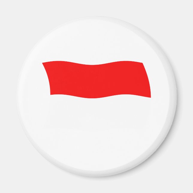 Monaco Flag Magnet (Vorne)