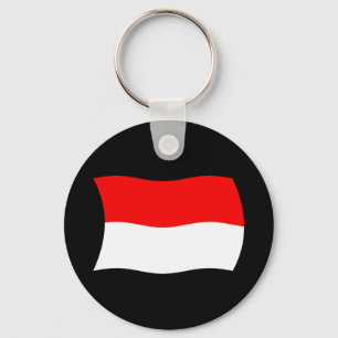 Monaco Flag Schlüsselanhänger