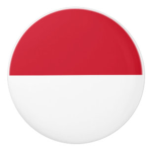 Monaco-Flagge Keramikknauf