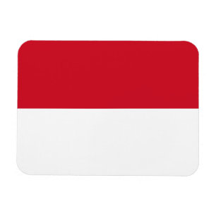 Monaco-Flagge Magnet