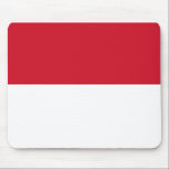 Monaco-Flagge Mousepad<br><div class="desc">Anpassbare World Flag Produkte - Bitte fühlen Sie sich frei,  Ihren eigenen Text hinzuzufügen.</div>
