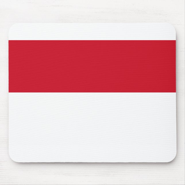 Monaco-Flagge Mousepad (Vorne)