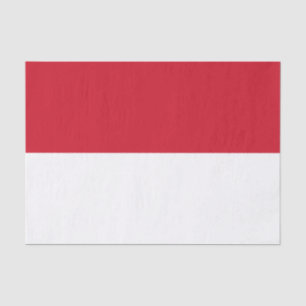 Monaco-Flagge Seidenpapier