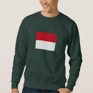 Monaco-Flagge Sweatshirt