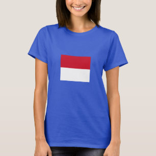 Monaco-Flagge T-Shirt