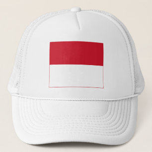 Monaco-Flagge Truckerkappe