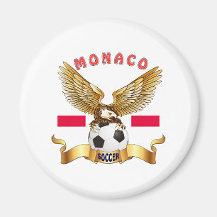 Monaco Football Designs Magnet
