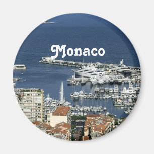 Monaco-Hafen Magnet