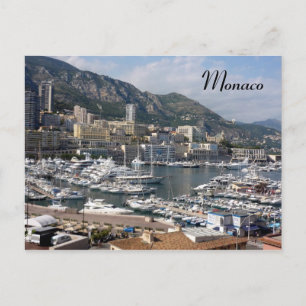 Monaco-Hafen Postkarte