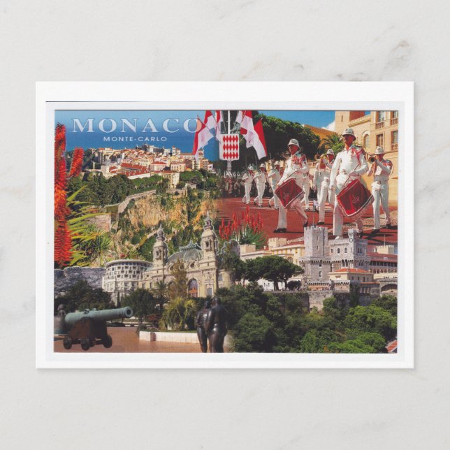 Monaco II - Postkarte (Vorderseite)