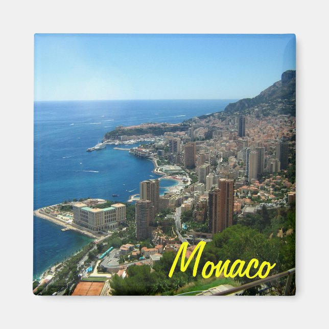 Monaco Kühlschrankmagnet Magnet (Vorne)