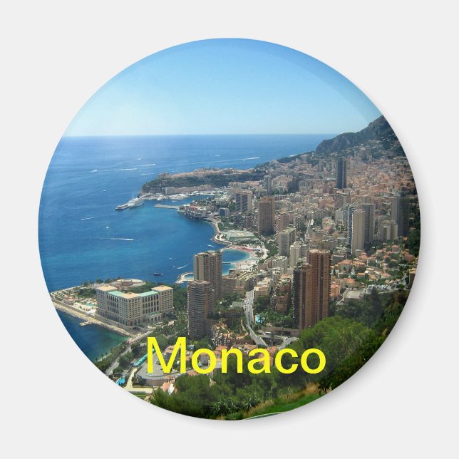 Monaco-Magnet Magnet (Vorne)