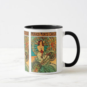 Monaco Monte Carlo Art Nouveau Tasse