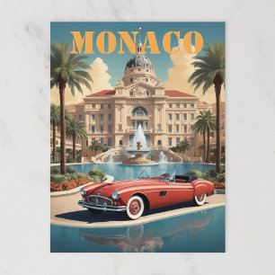 Monaco Monte Carlo Casino Postkarte