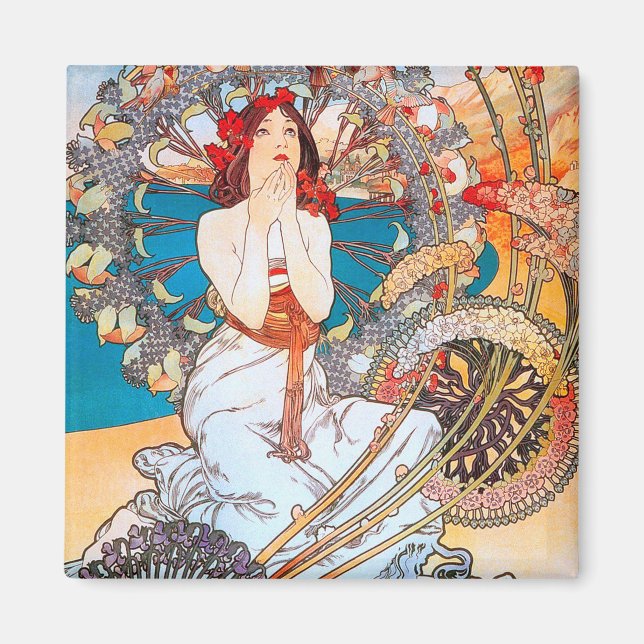 Monaco, Monte-Carlo, Mucha Magnet (Vorne)